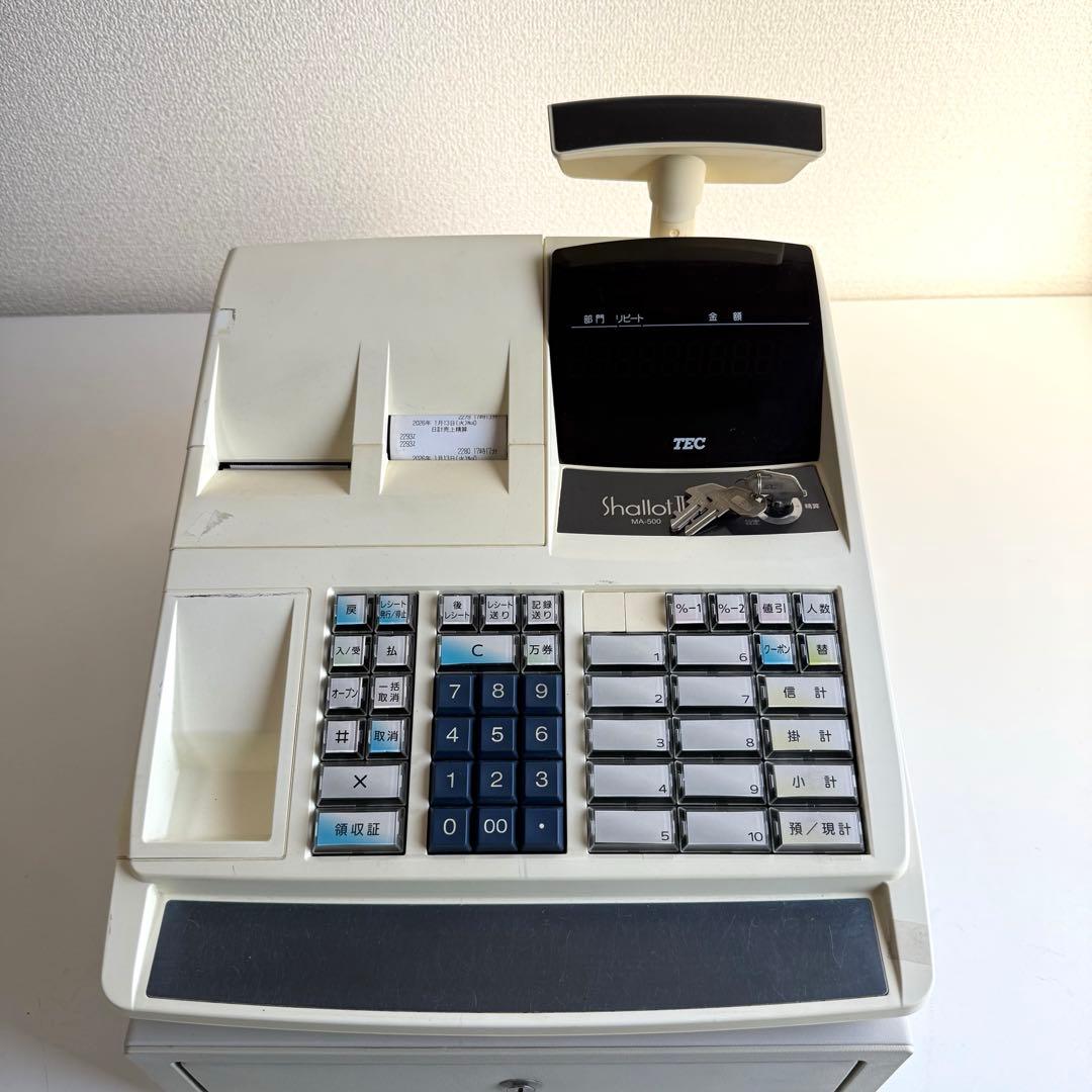 東芝テック TEC 電子レジスター MA-500-5-R【NN0115-2】