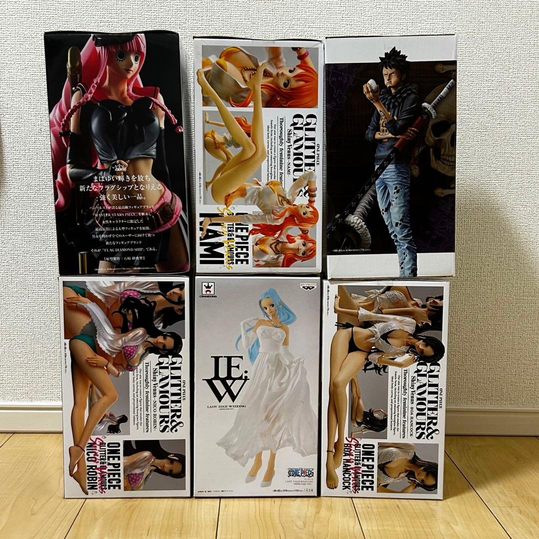 【未開封】ワンピース　プライズフィギュア　6点セット