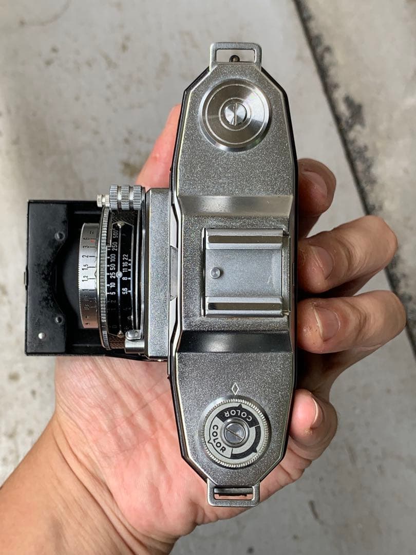 Zeiss Ikonta tessar 45 f2.8 シャッターOK ジャク品