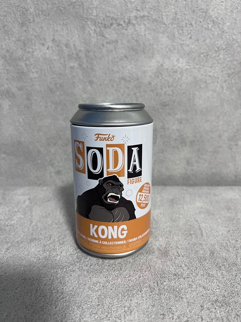 レア　funko soda kong 1/2000 flocked kong