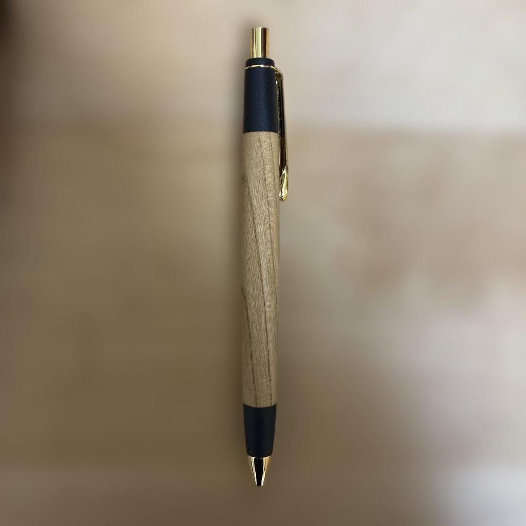 ボナンペン 欅 真鍮金具 シャープペンシル