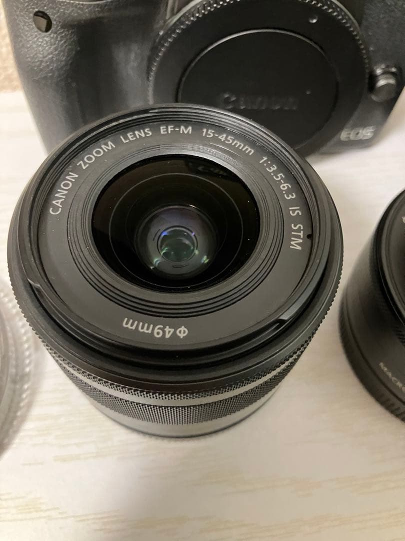Canon EOS M5セット（レンズ2本/付属品/マウントアダプター）