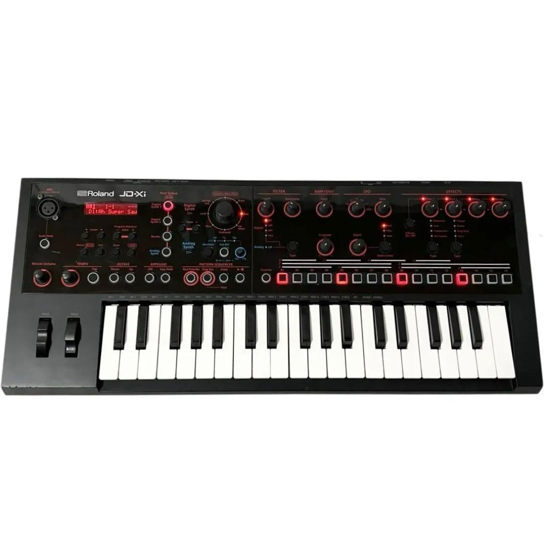ローランド シンセサイザー JD-Xi 37鍵盤 ケース付 Roland