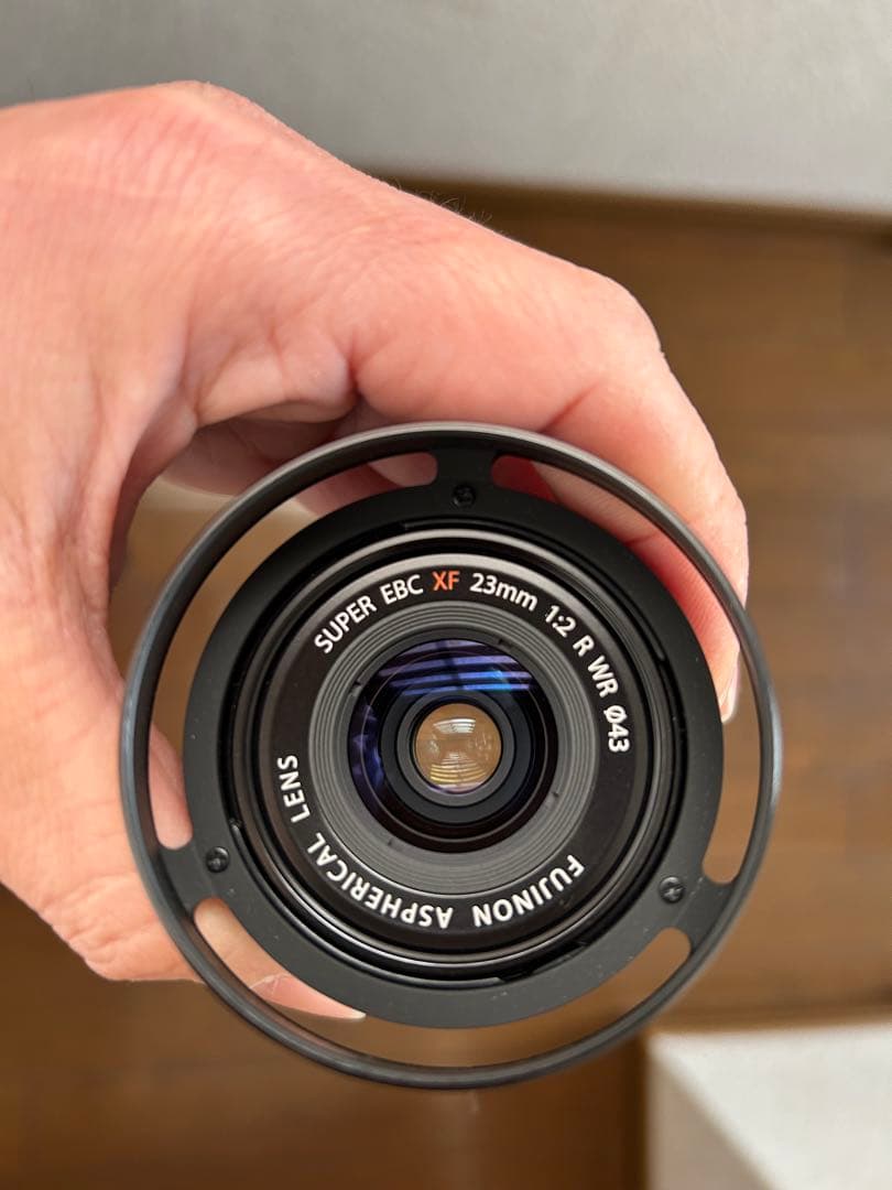 XF23mm F2 R WR 純正別売レンズフード付き