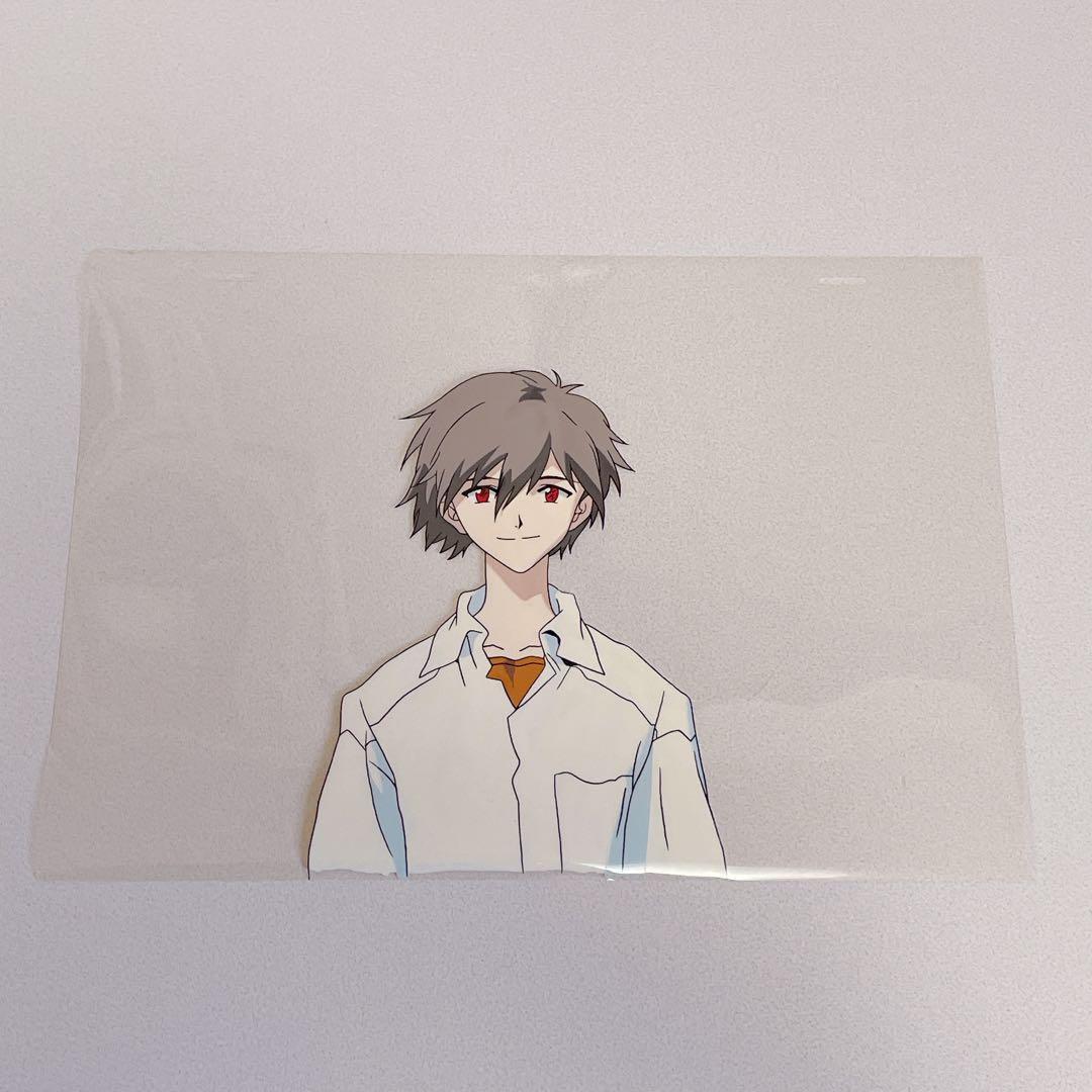 エヴァンゲリオン プリント倶楽部 限定 レトロ 手描き セル画 渚カヲル