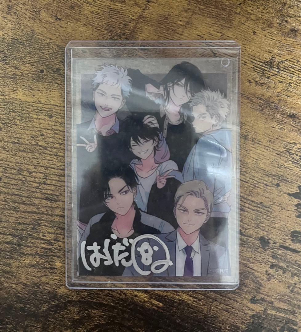 はらだ Qpa EXPOホログラムクリアカード 2025 大阪 直筆サイン