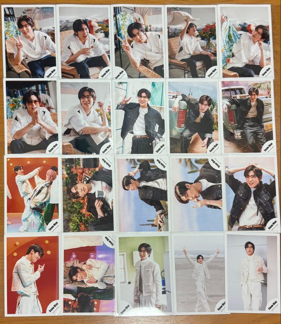 Man 目黒蓮 公式写真 フォトセ セットまとめ売り