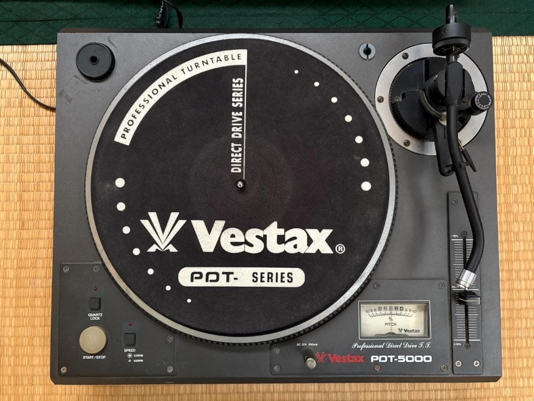 Vestax PDT-5000 ターンテーブル 【中古品】