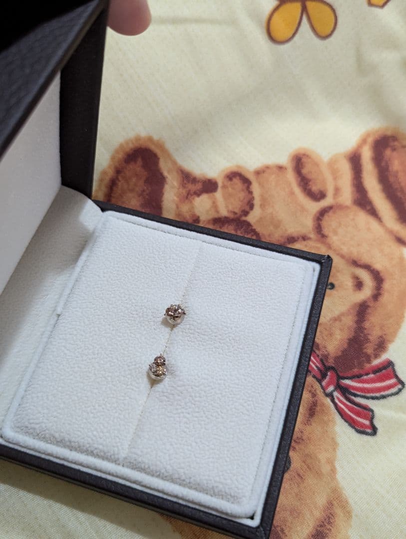 カシケイ ダイヤモンドピアス【さつき】