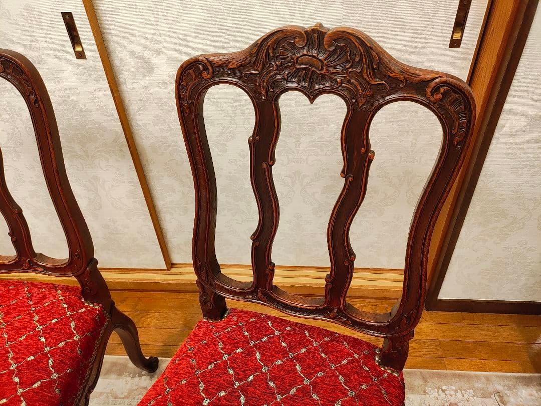 フランスアンティークチェア①断捨離断捨離！