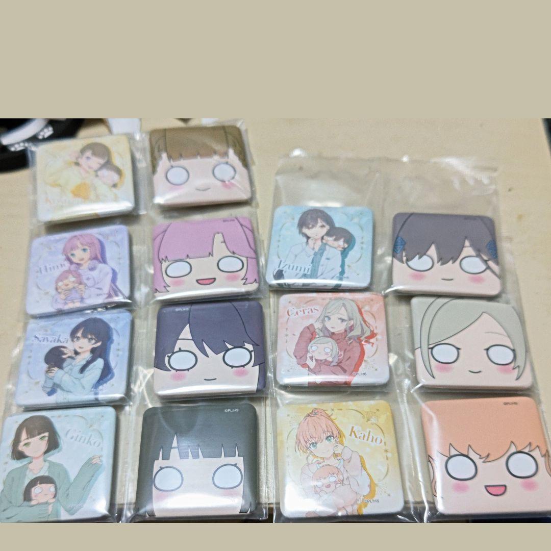 蓮ノ空 セガラッキーくじ A賞トートバッグ 缶バッチ セミコンプ