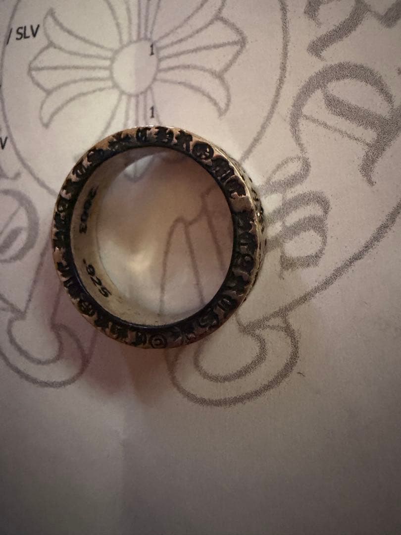 や*︎様 Chrome Hearts リング 2点セット　オークション売り切り‼