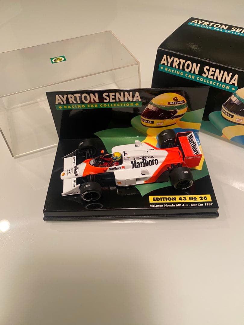 1/43 マクラーレン ホンダ MP4/3 アイルトンセナ　マルボロ仕様