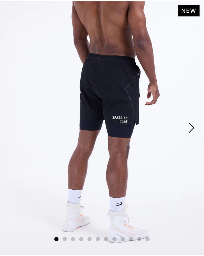 BOXRAW 新品 スパーリングクラブ 2イン1ショーツ