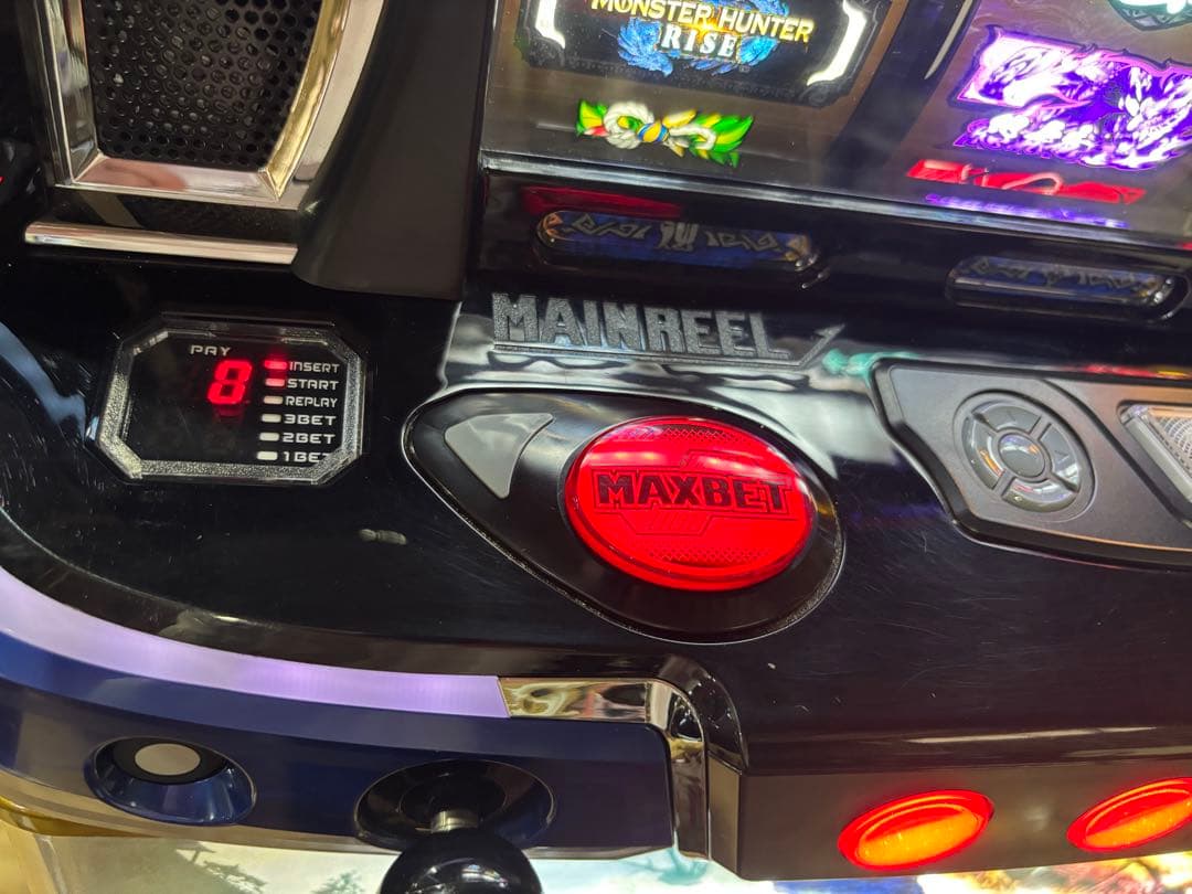 パチスロ実機【L モンスターハンターライズ】ユニット付 無段階ボリューム❗️
