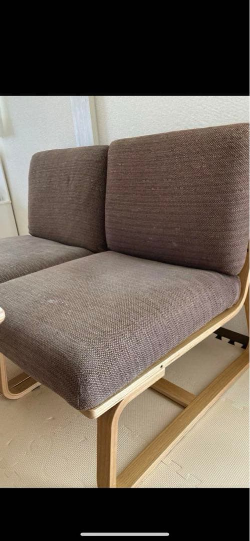 無印良品　リビングでもダイニングでも使えるテーブル・チェアセット