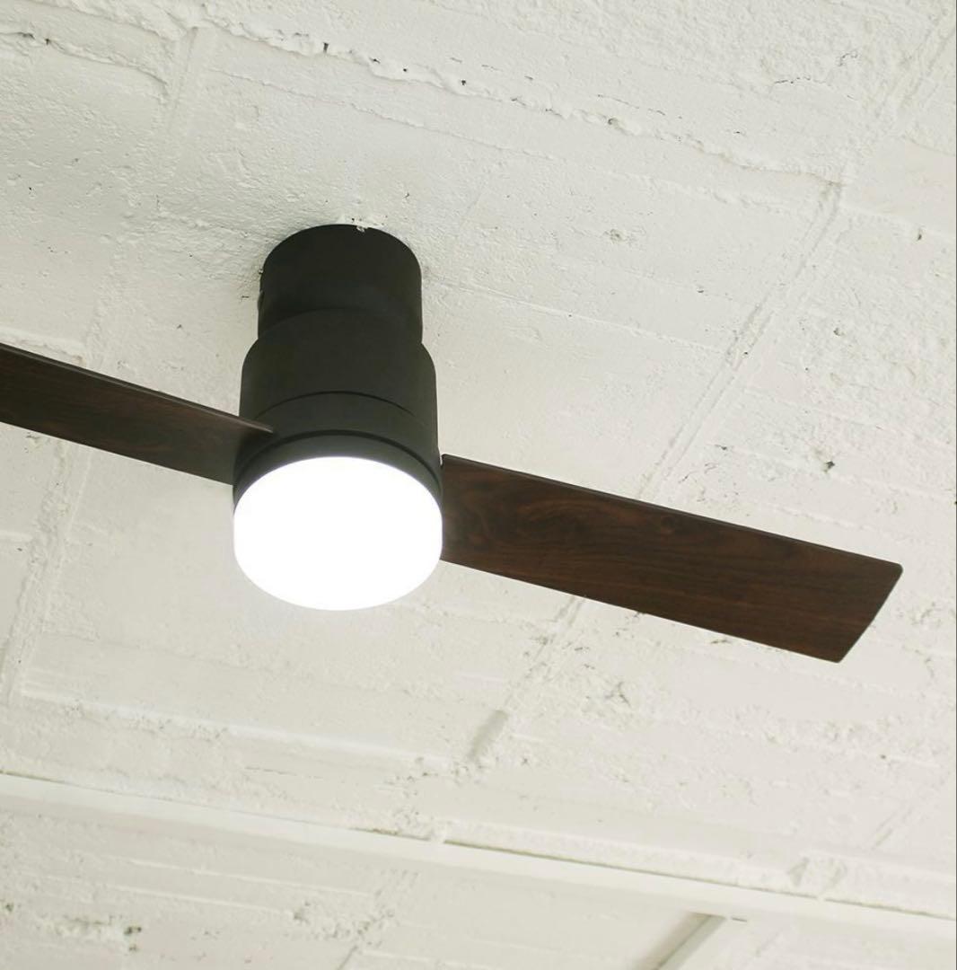 JAVALO ELF(ジャヴァロエルフ) LEDシーリングファンブラック