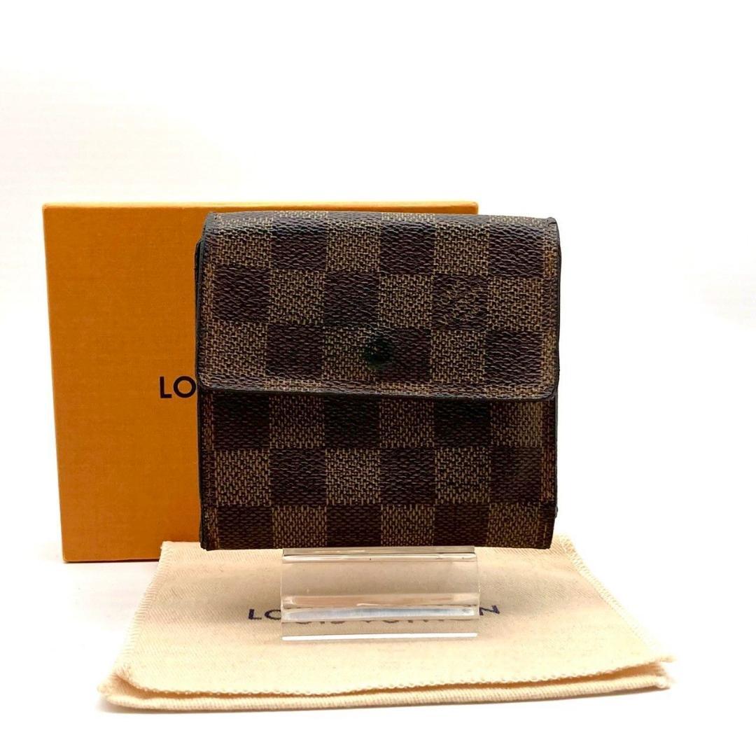 ルイヴィトン ダミエ ポルトモネビエ カルトクレディ 三つ折り財布 71222