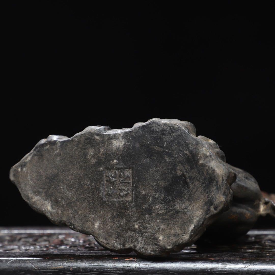 旧蔵　銅製 馬モチーフ文鎮　飾り　置物