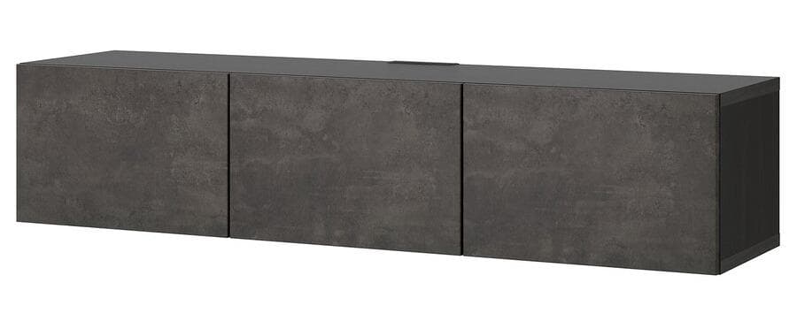 (kページ)IKEA BESTÅ ベストー ガラス天板テレビ台