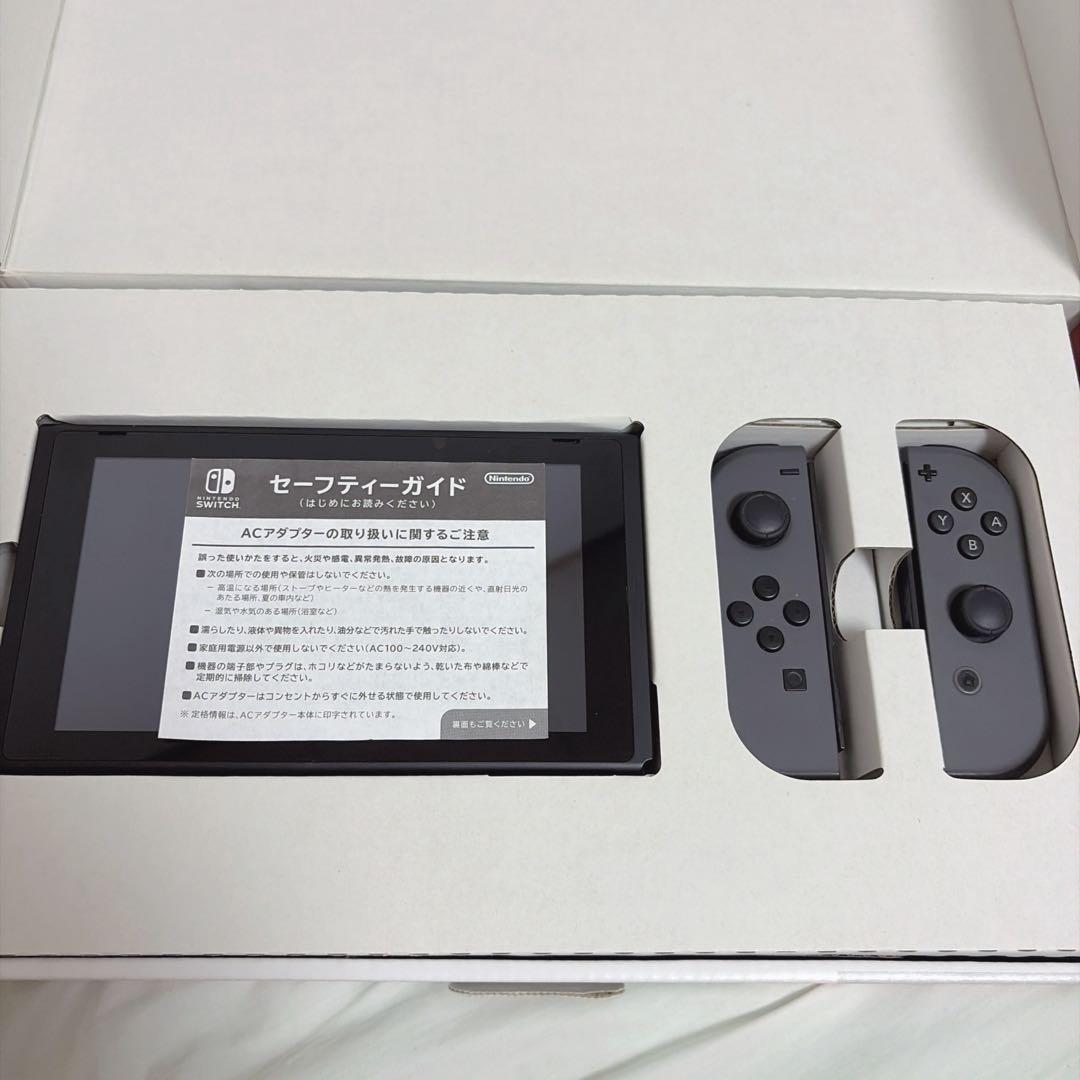 Nintendo Switch グレー 本体 + プロコン（白）