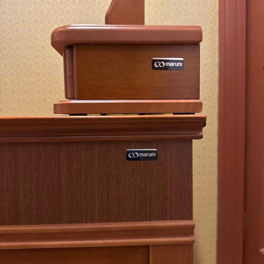 maruni マルニ木工 ドレッサー 鏡台 サイドテーブル 収納引き出し付