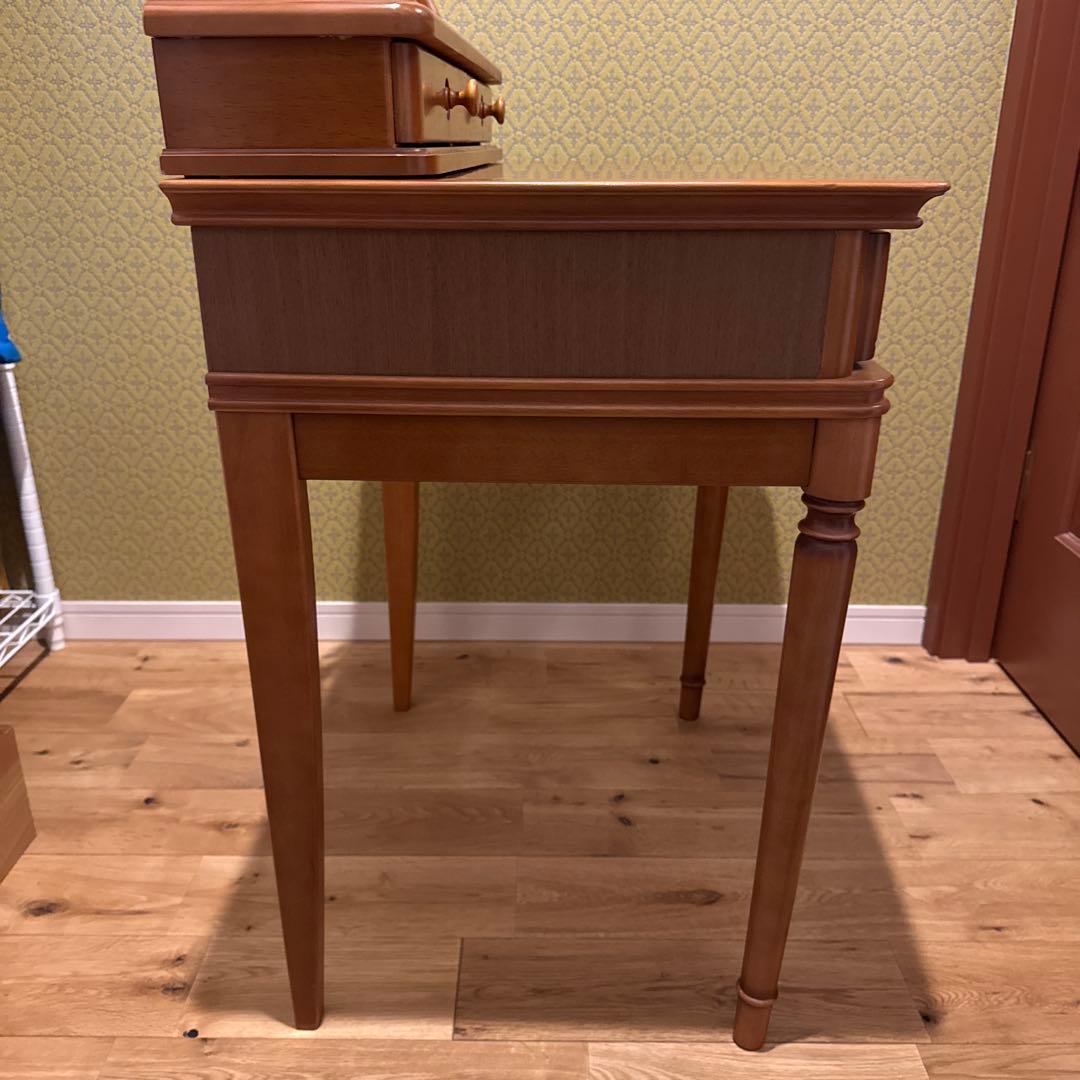 maruni マルニ木工 ドレッサー 鏡台 サイドテーブル 収納引き出し付