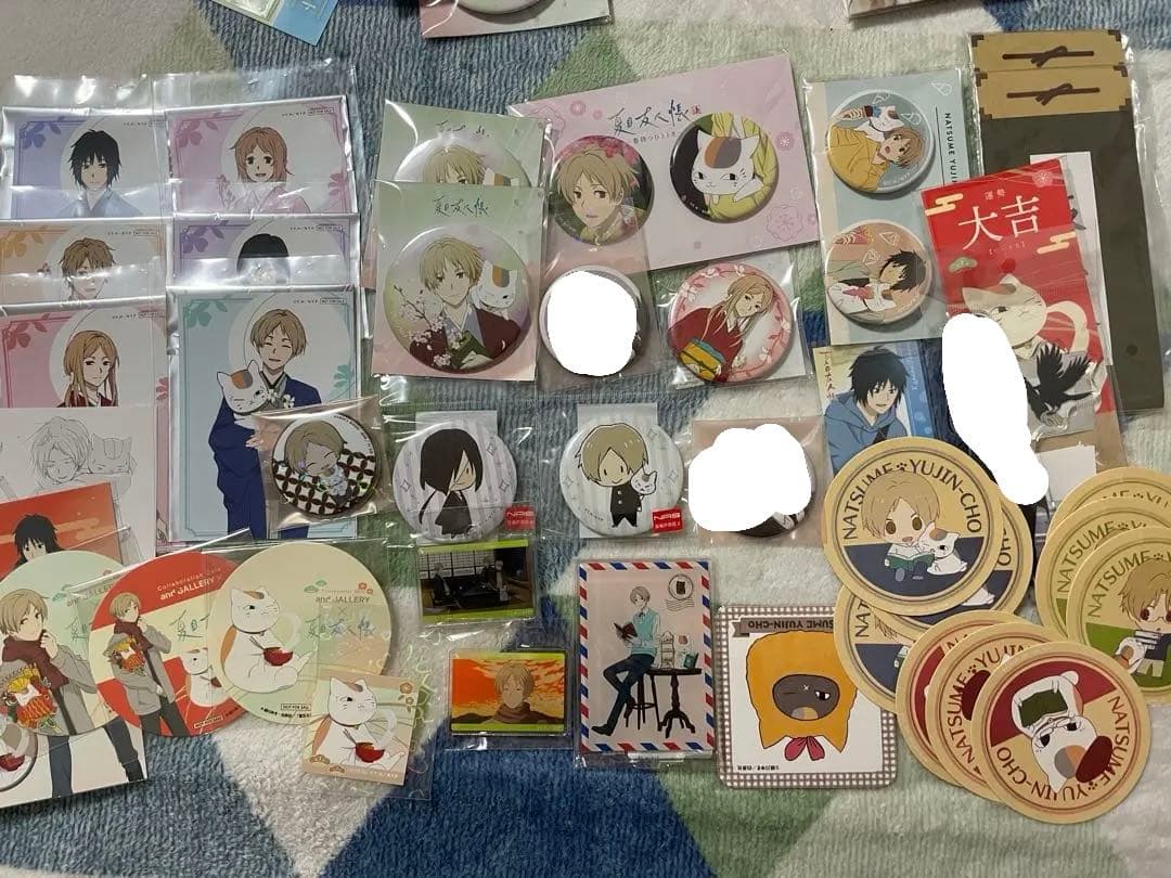 夏目友人帳　アクリルスタンド　缶バッジ セット