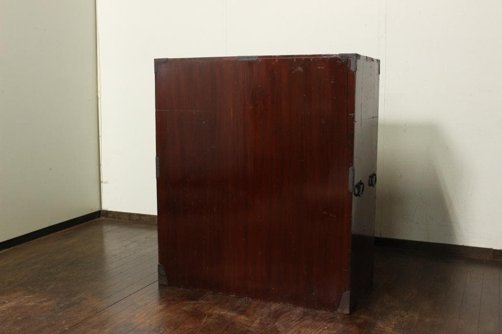 前欅 時代箪笥・引出し四杯！収納/和箪笥/和モダン古民具/和家具/ローチェスト