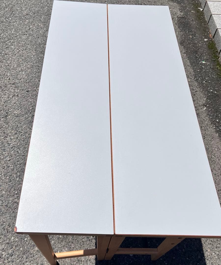 NITORI × BEAMS DESIGN コンソールデスク/ウッド/WHT