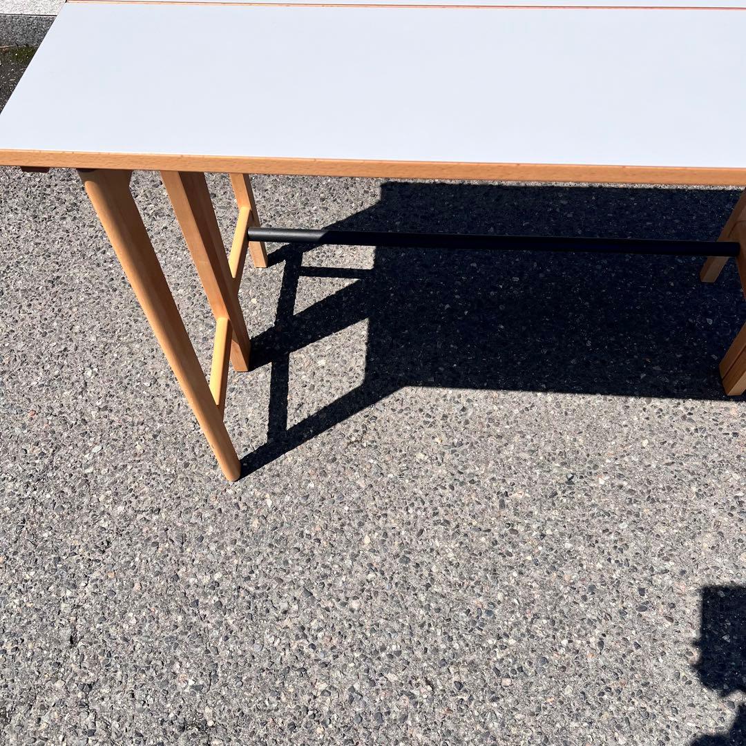 NITORI × BEAMS DESIGN コンソールデスク/ウッド/WHT