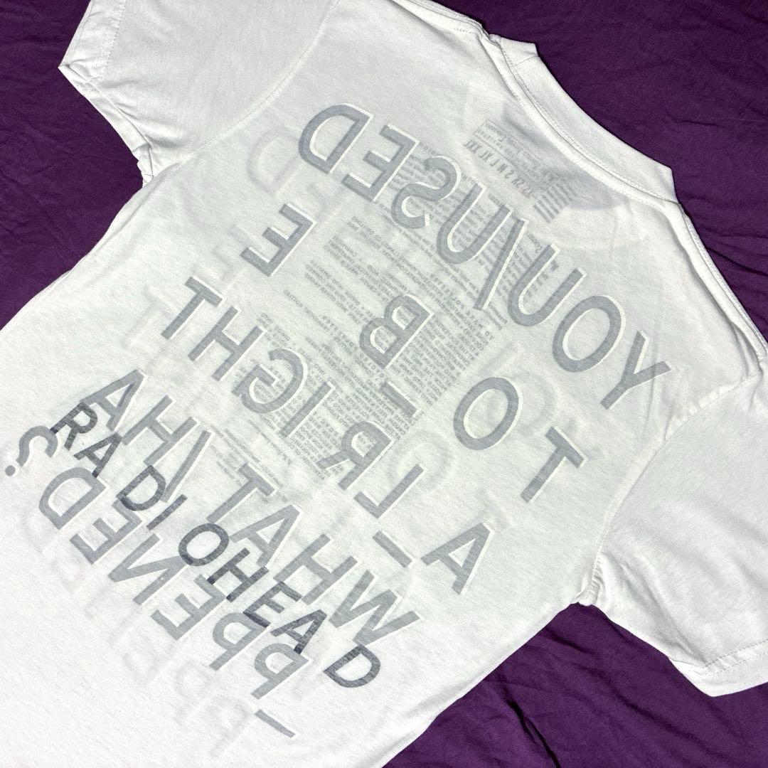 RADIOHEAD レディオヘッド 2008 Tシャツ 白 XS