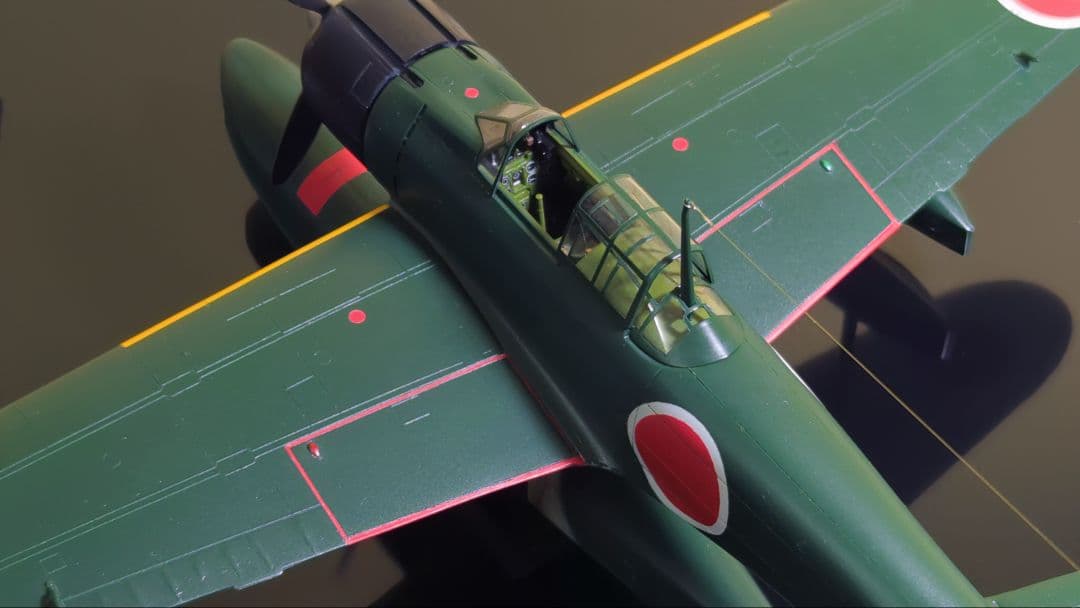 【user_81efbad7】【プラモデル完成品】1/48二式水上戦闘機