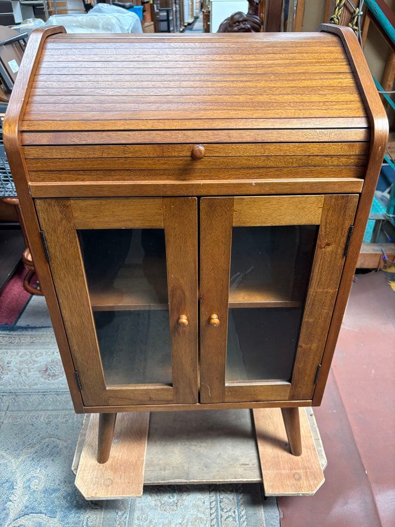 未使用品　萩原　アンティーク調キャビネット　横幅50㎝　奥行35㎝　高さ85㎝