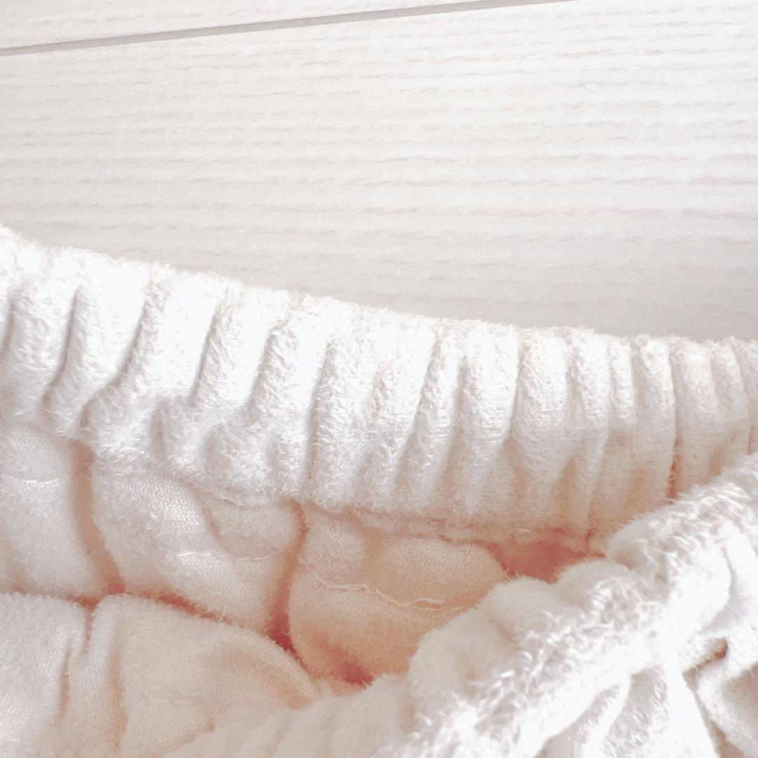 LIZLISA フリルデザイン スカパン ホワイト系