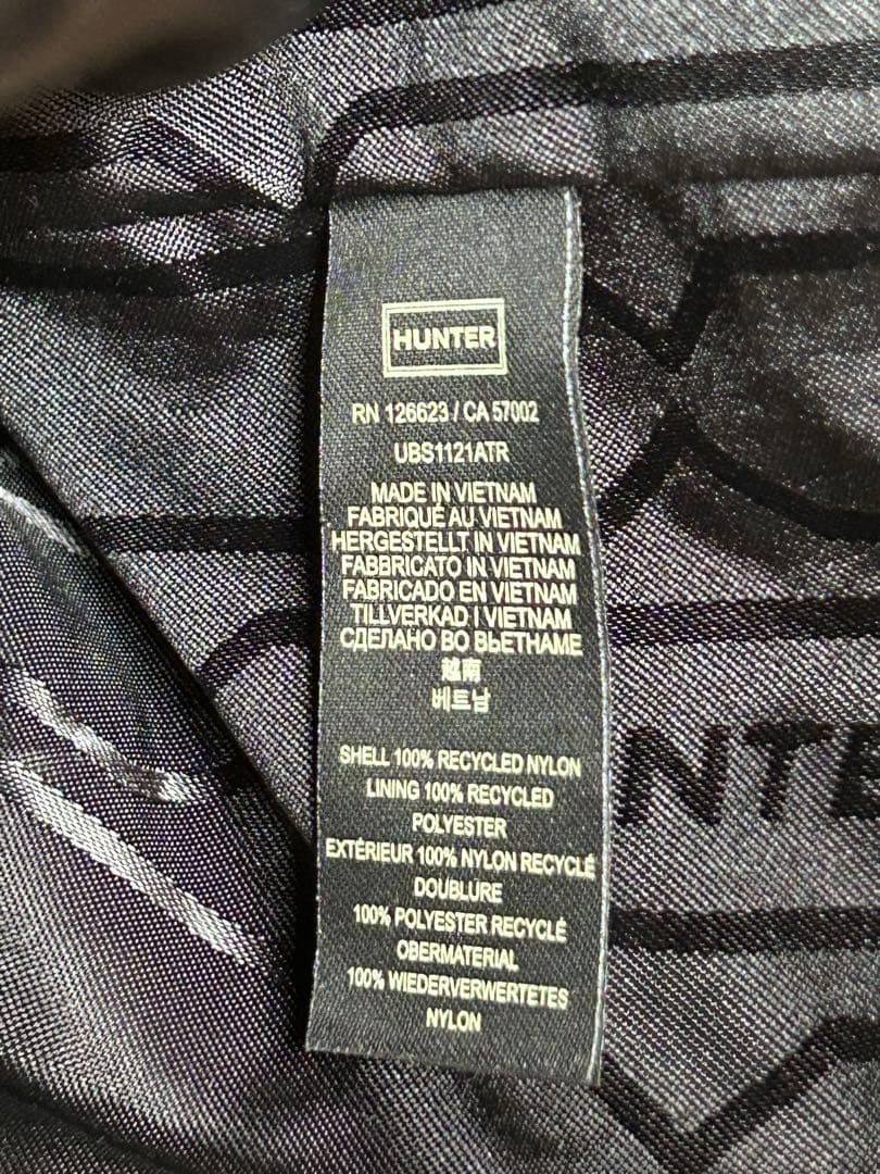 新品タグ付き　HUNTER トートバッグ ミニバッグ　ハンター　ショルダーバッグ