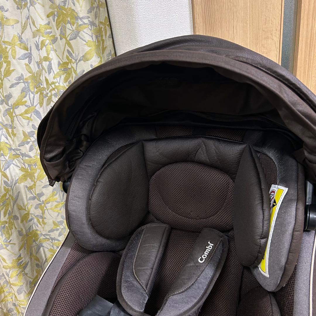 洗濯済み　combi クルムーヴスマート　isofix JG-650 ブラウン