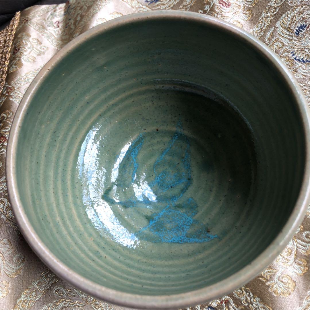 越中木葉焼　茶碗