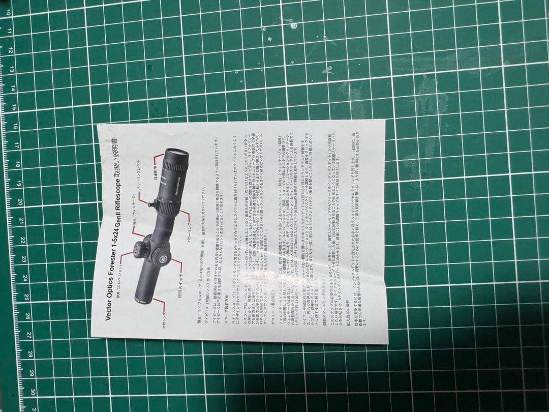 VECTOR OPTICS Forester 1-5×24 Gen II 30m