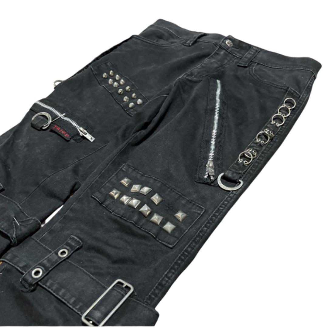 Tripp nyc ボンテージパンツ　グランジ　y2k スタッズ　パンク　カーゴ