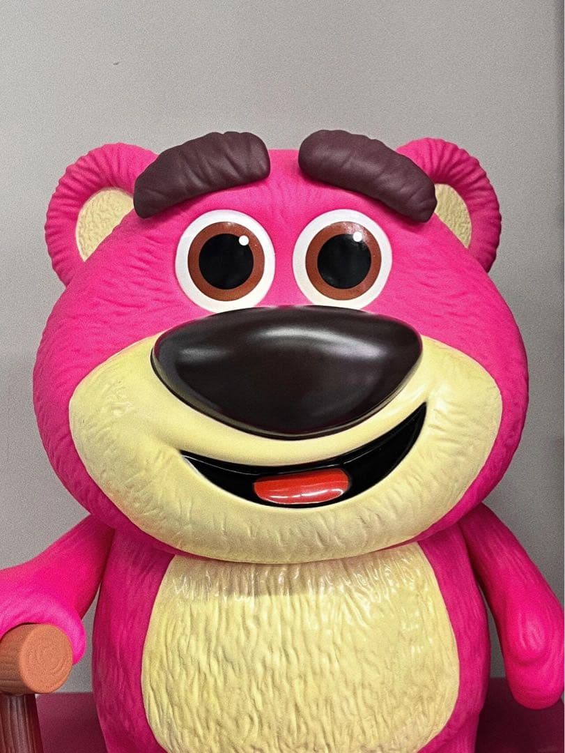 ストロベリーベアフィギュア 約36cm ピンク