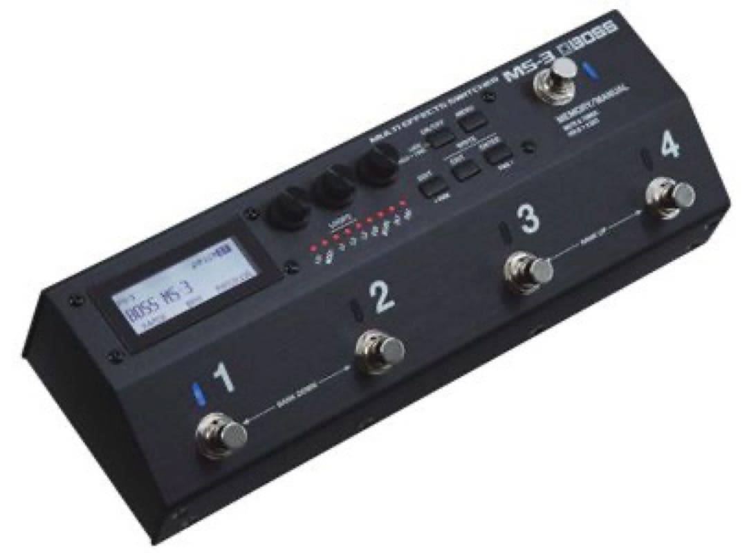 【新品未使用】 BOSS MS-3 マルチエフェクトスイッチャー