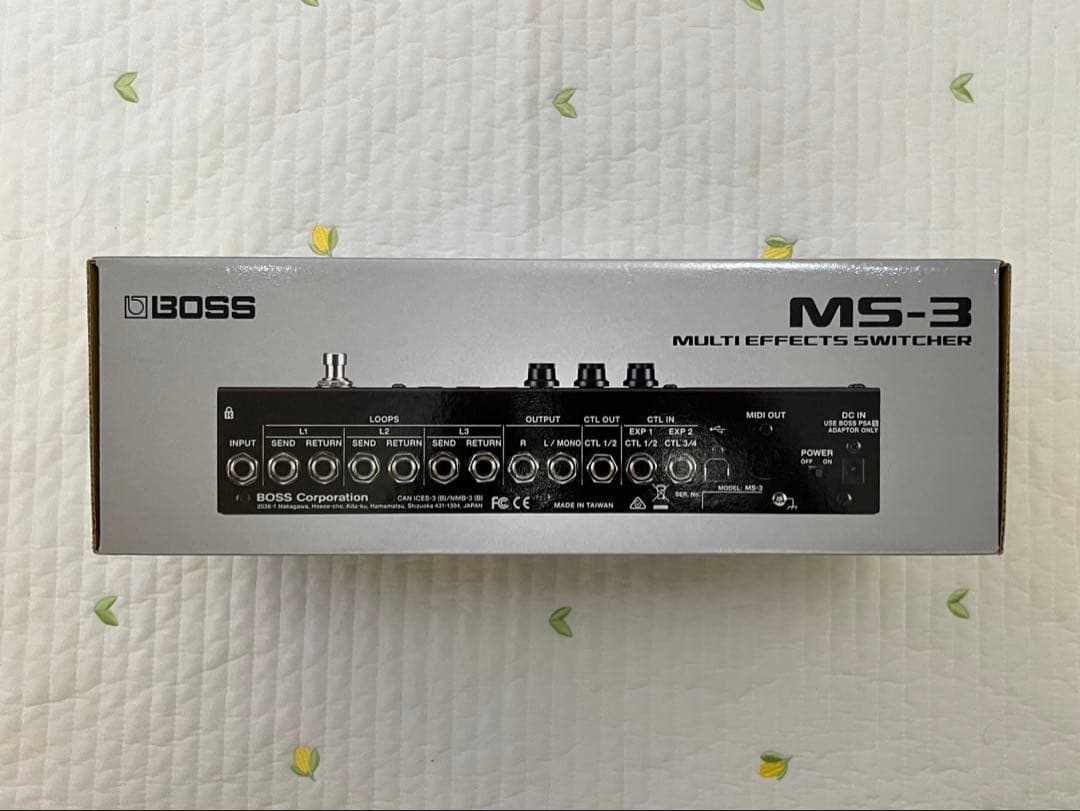 【新品未使用】 BOSS MS-3 マルチエフェクトスイッチャー