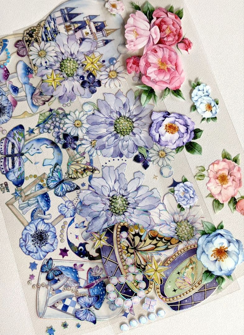 海外マステ♡PET素材　切り売り　20シート  75