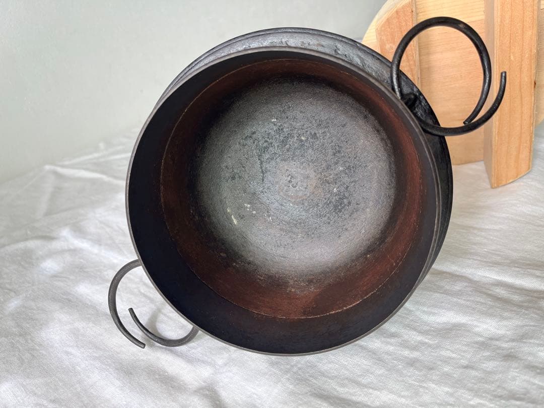 釜定　南部鉄器　羽釜　3合