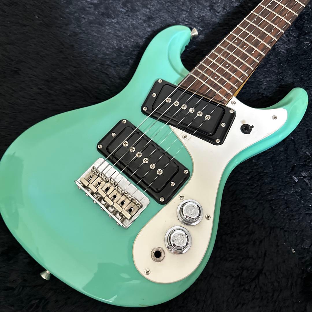 Mosrite エレキギター ミニギター レアカラー 弦楽器 専用ケース付属