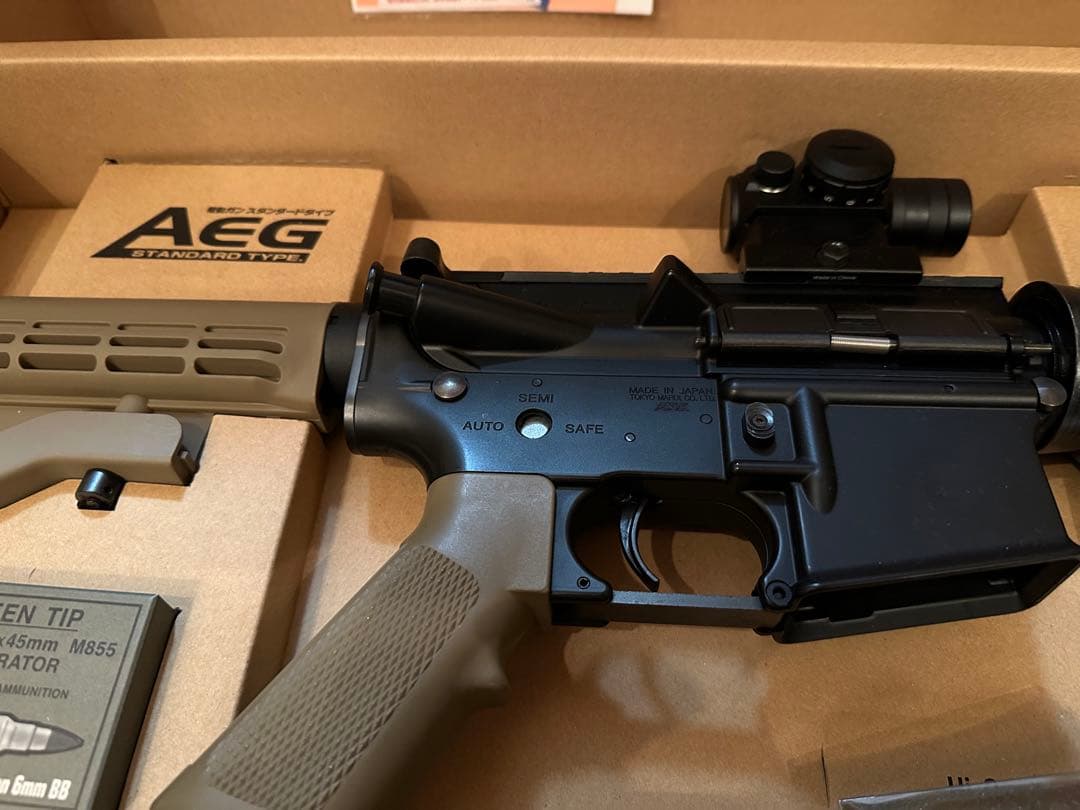 東京マルイ　M933 コマンド　付属品、ドットサイト付