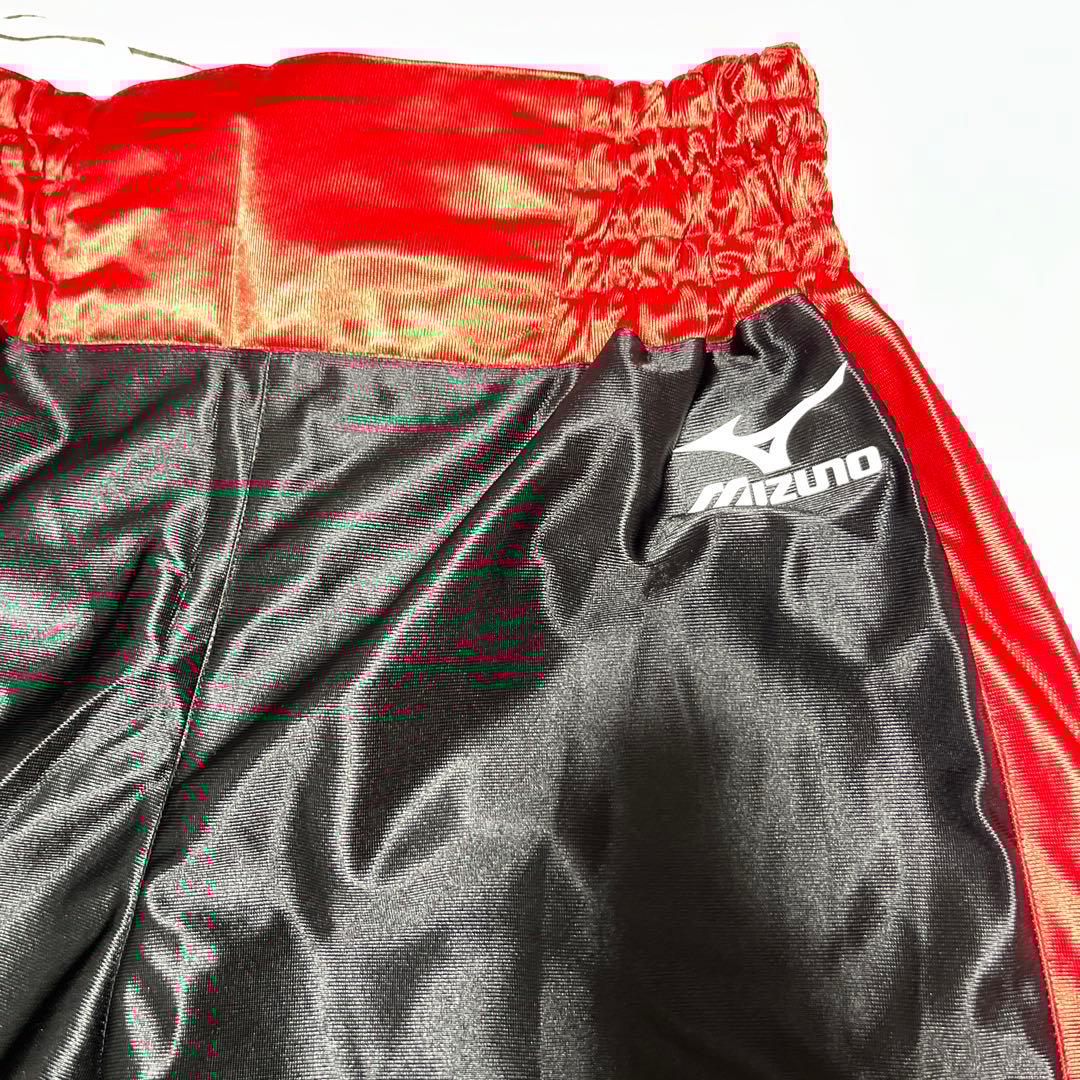 新品 Mizuno ボクシングウェア 黒/赤 JASPO