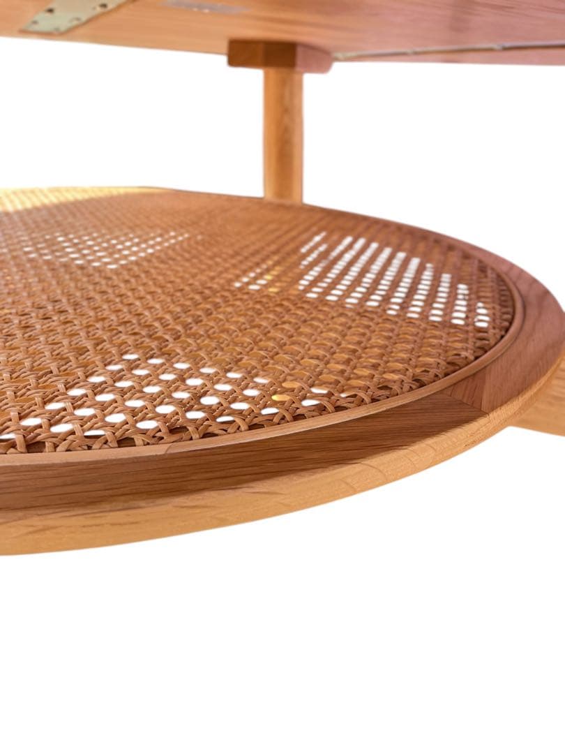 HR575 【美品】ウニコ　SOLK ソルク　ラウンドダイニングテーブル