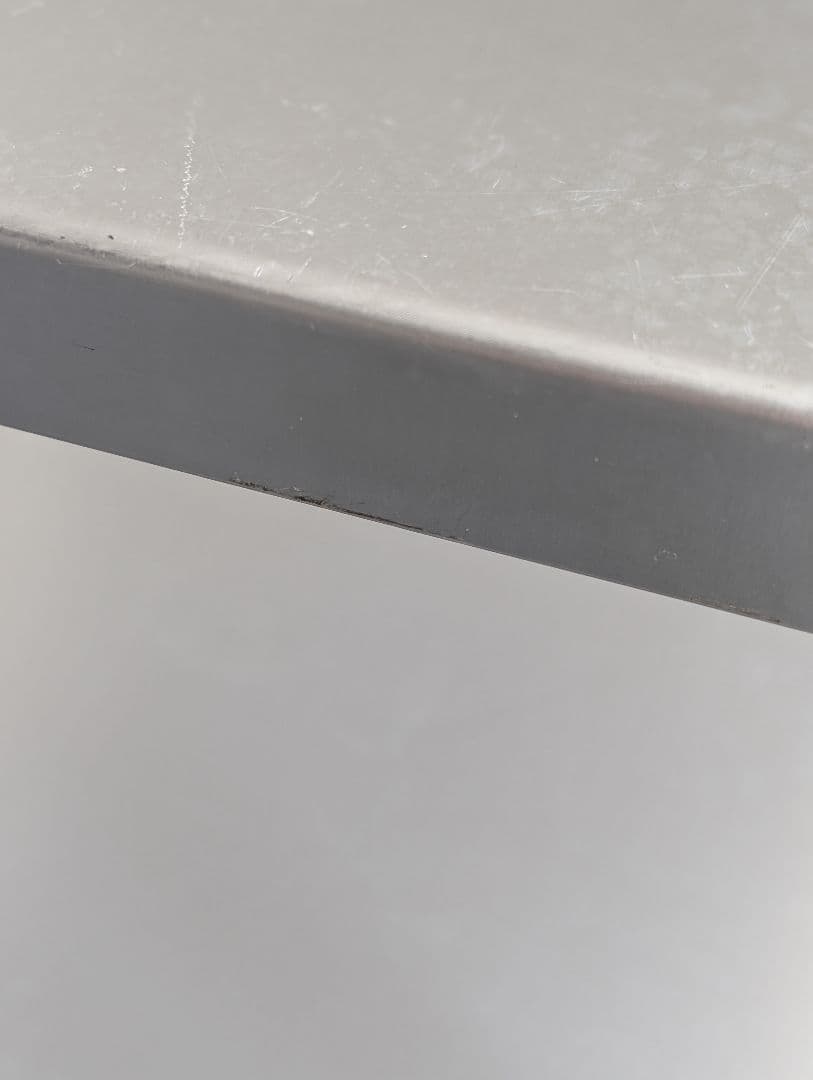 2000's 廃盤/無印良品 アルミサイドテーブルワゴン 鈴木敏彦デザイン